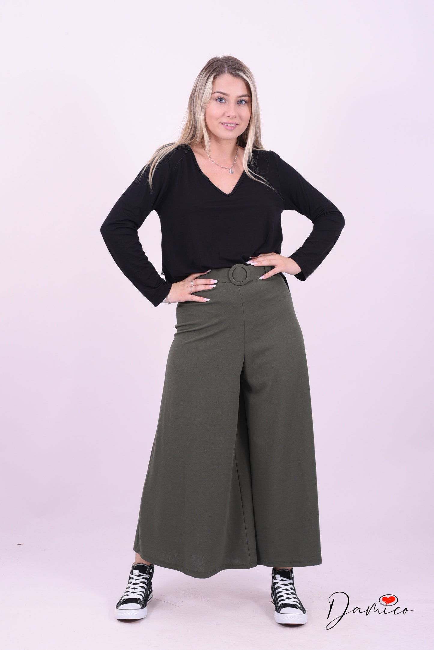 Pantalone con cintura