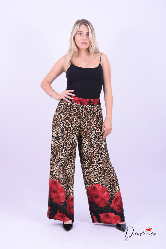 Pantalone animalier