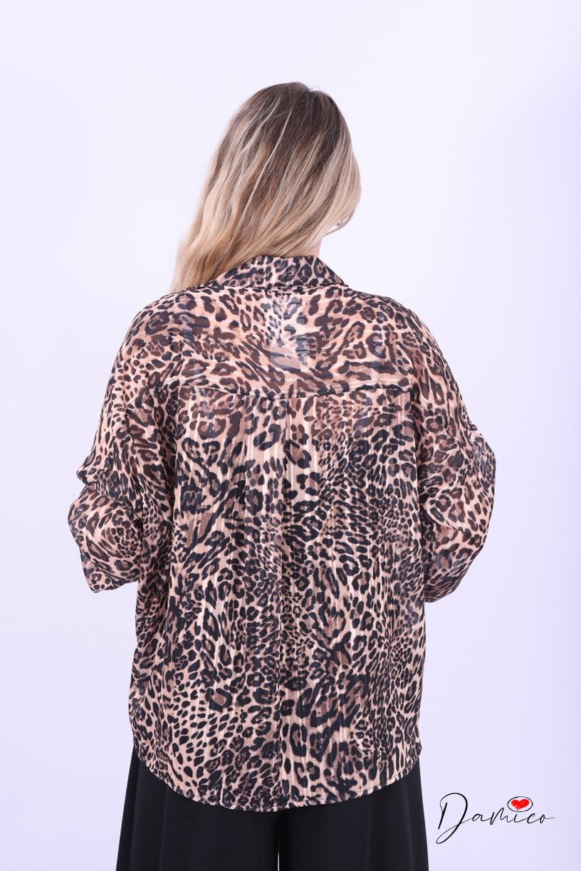 Camicia Animalier con nodo