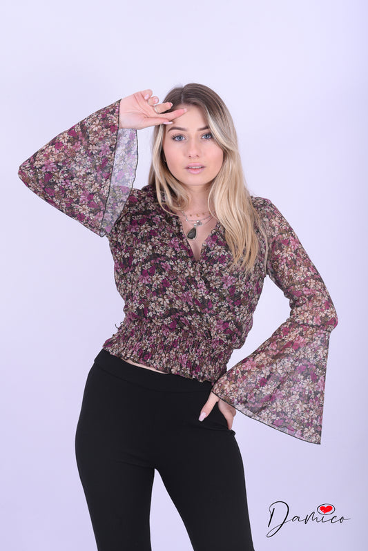 Blusa floreale