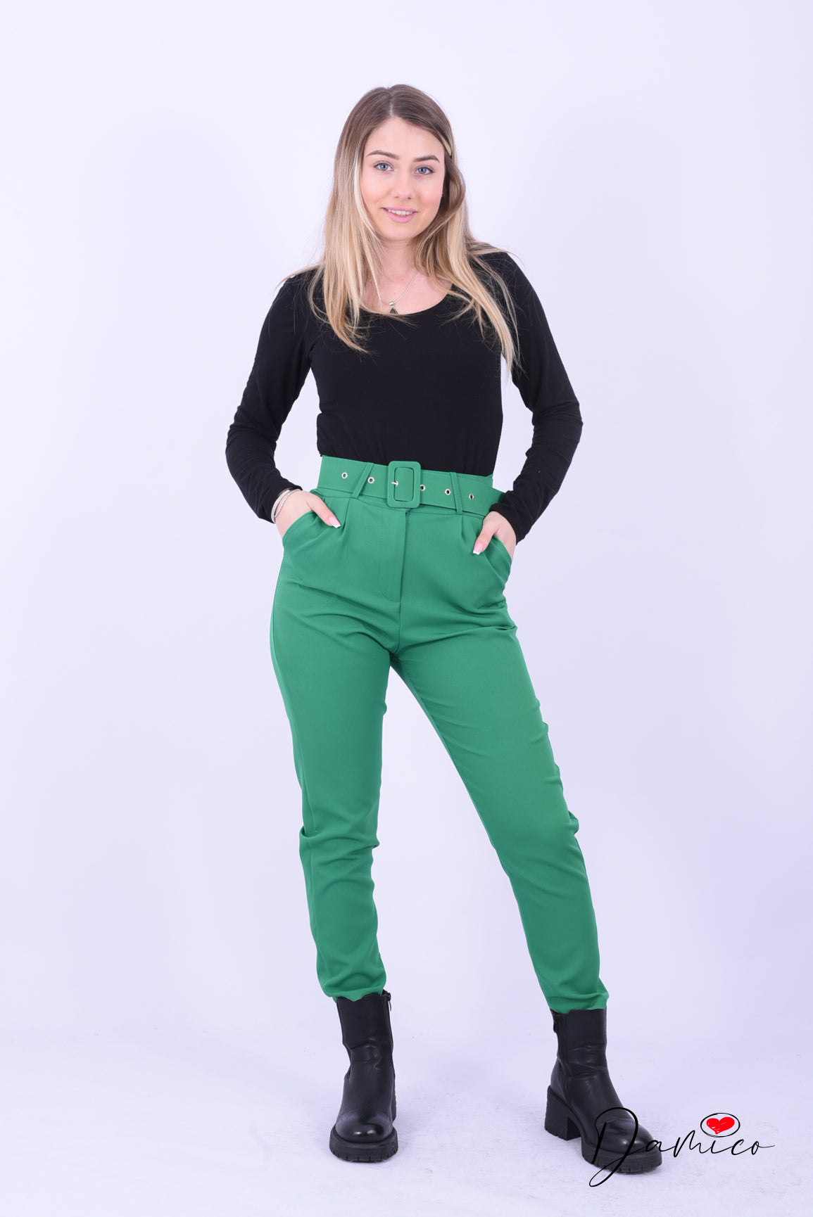 Pantalone sigaretta elegante