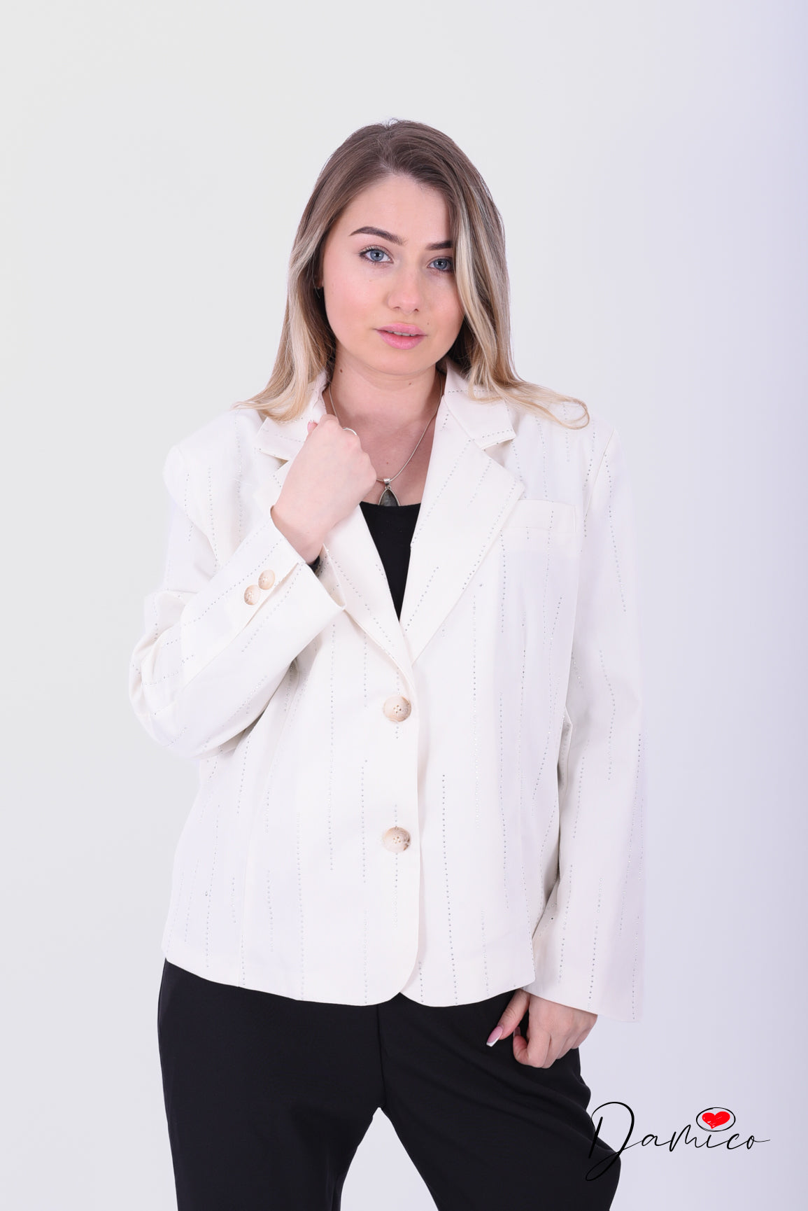 Blazer brilliant verticali