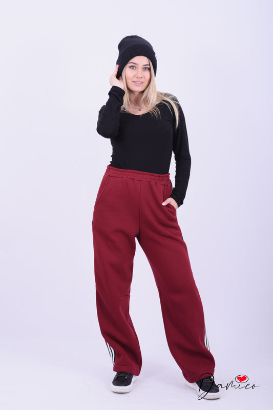 Pantalone con bande