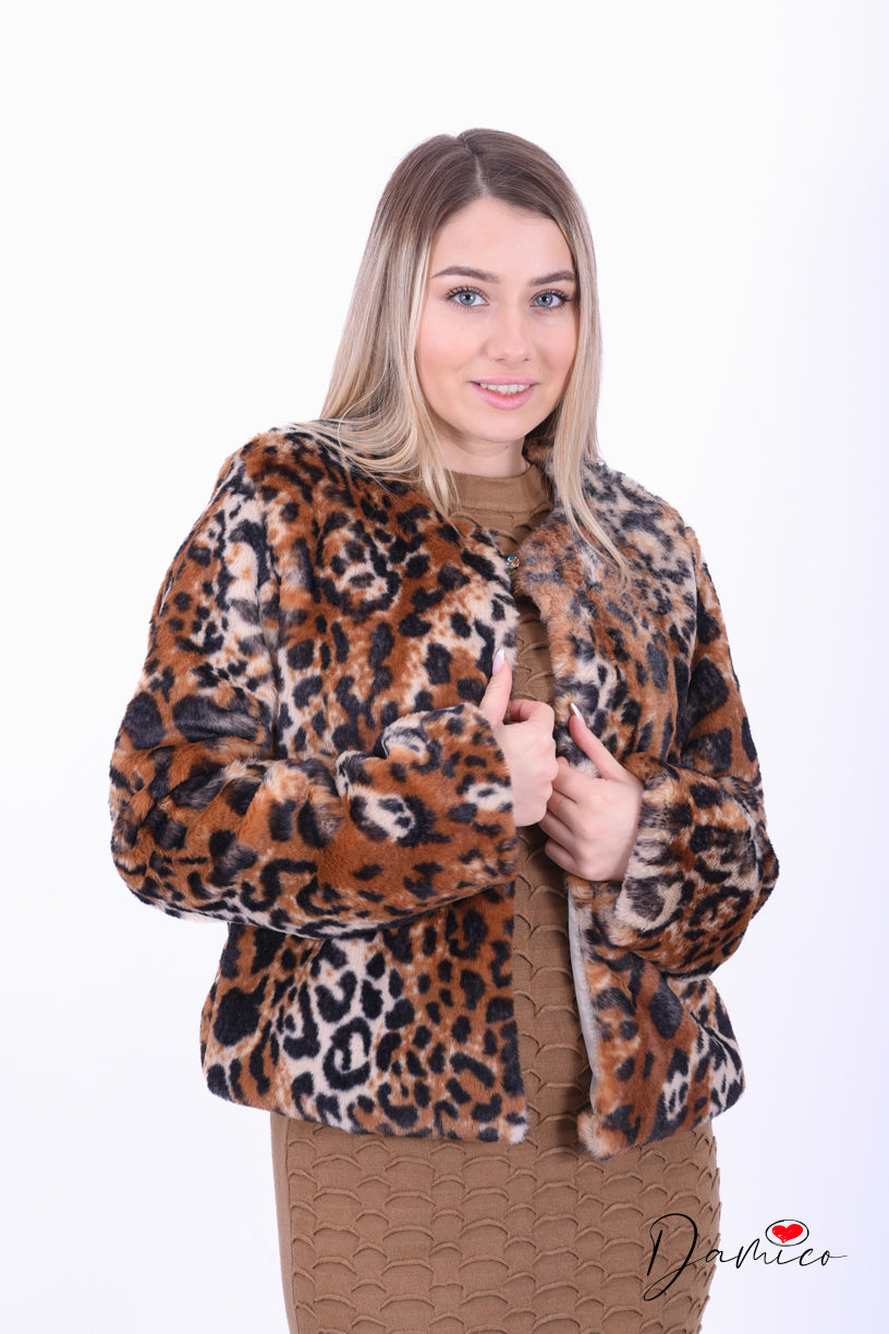 Pellicciotto leopardo